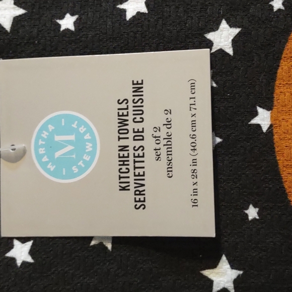 Halloween witch kitchen towels set of 2 🔮🧹 - Picture 2 of 5